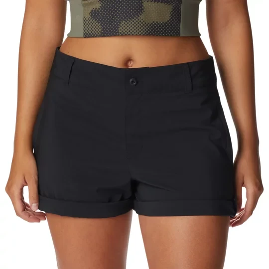 Zdjęcie produktu Columbia Silver Ridge Utility Short 2037206010, Damskie, Czarne, spodenki, poliester, rozmiar: 40