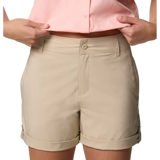 Zdjęcie produktu Columbia Silver Ridge Utility Short 2037206271, Damskie, Beżowe, spodenki, poliester, rozmiar: 38