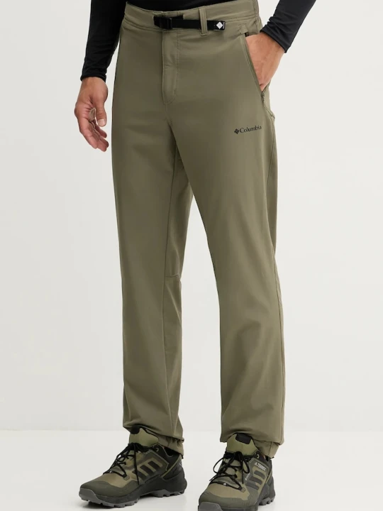 Zdjęcie produktu Columbia spodnie outdoorowe Essential Hike zielony