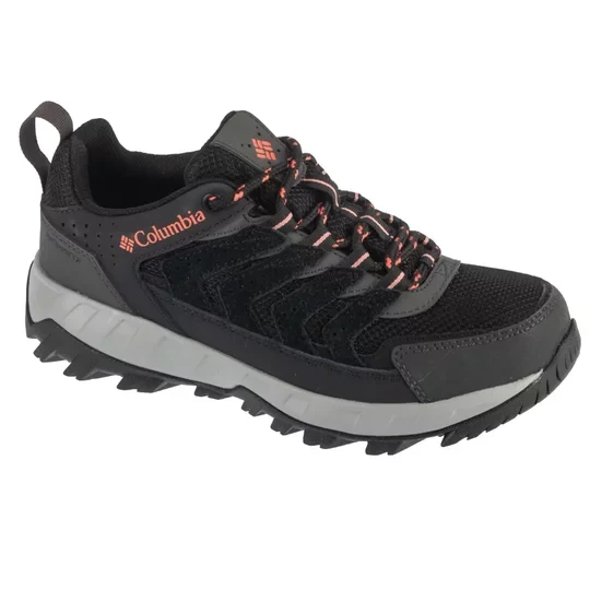 Zdjęcie produktu Columbia Strata Trail Low WP 2078551010, Damskie, Czarne, buty trekkingowe, tkanina, rozmiar: 36, 5