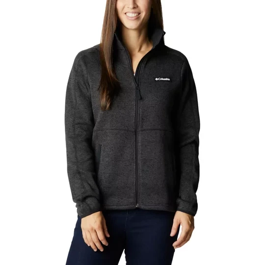 Zdjęcie produktu Columbia Sweater Weather Full Zip Fleece 1958933010, Damskie, Czarne, polary, poliester, rozmiar: L