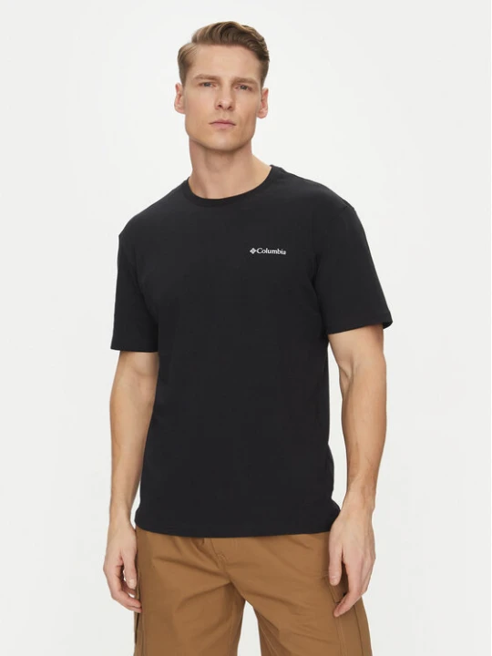 Zdjęcie produktu Columbia T-Shirt Barton Springs™ 2058331 Czarny Regular Fit