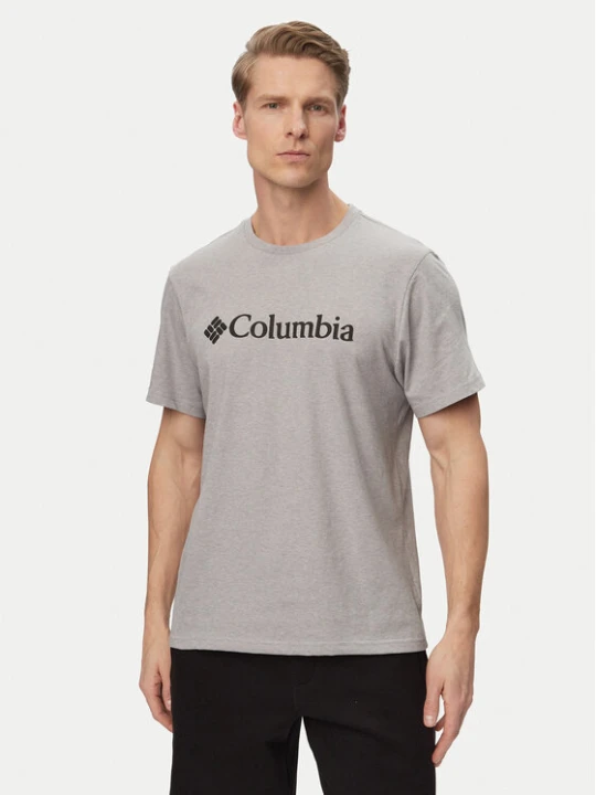 Zdjęcie produktu Columbia T-Shirt Basic Logo™ 2155001 Szary jasny Regular Fit