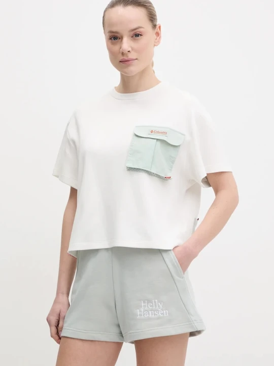 Zdjęcie produktu Columbia t-shirt Cove Beach biały
