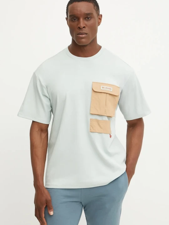 Zdjęcie produktu Columbia t-shirt Cove Beach turkusowy
