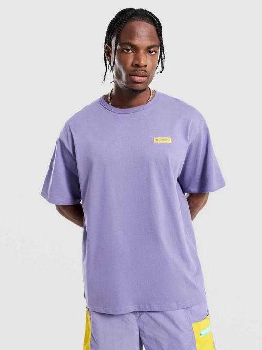 Zdjęcie produktu Columbia T-Shirt Classic Heavyweight Iconic fioletowy