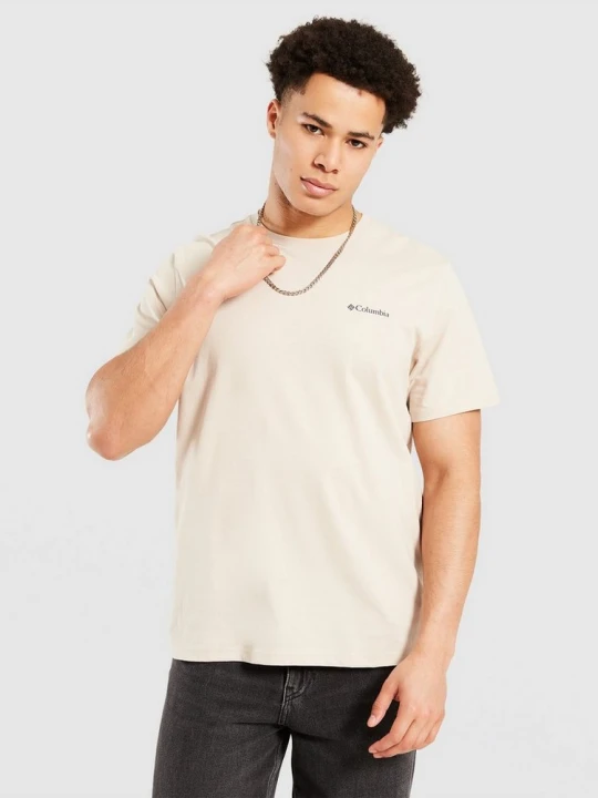 Zdjęcie produktu Columbia T-Shirt Logo Back beżowy