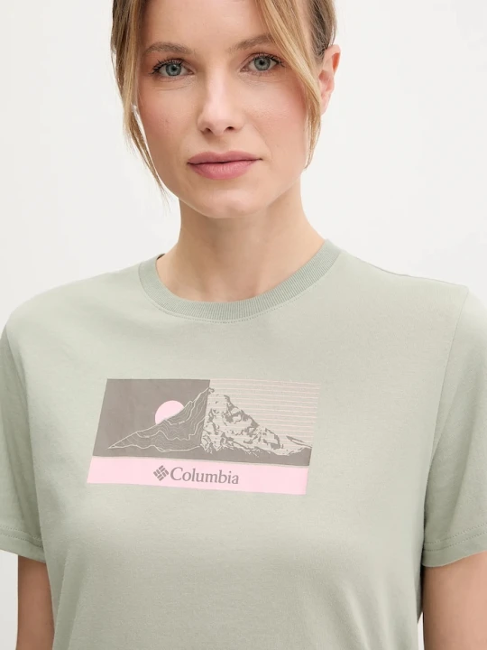 Zdjęcie produktu Columbia t-shirt Delta Drift zielony