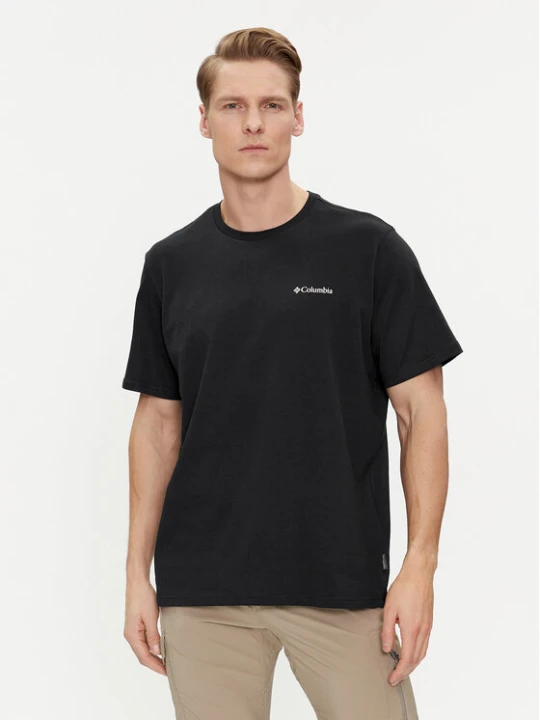 Zdjęcie produktu Columbia T-Shirt Explorers Canyon™ 2036451 Czarny Regular Fit