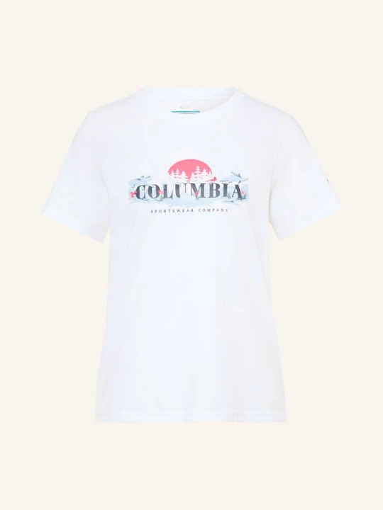 Zdjęcie produktu Columbia T-Shirt Rolling Bend™ weiss BIAŁY