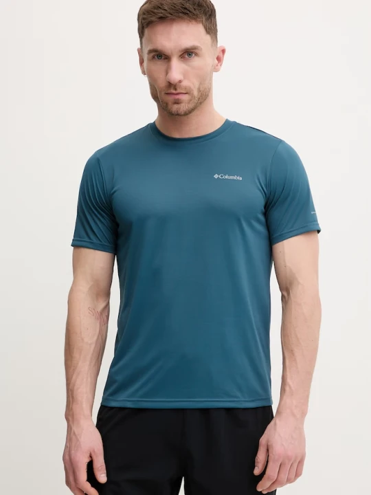 Zdjęcie produktu Columbia t-shirt sportowy Hike turkusowy
