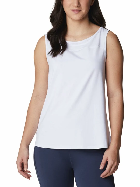 Zdjęcie produktu Columbia Top sportowy "Chill River™" w kolorze białym rozmiar: XS