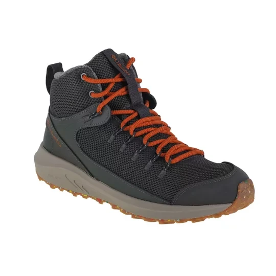 Zdjęcie produktu Columbia Trailstorm Mid Waterproof OMNI HEAT 2005441339, Męskie, Szare, buty trekkingowe, tkanina, rozmiar: 44, 5
