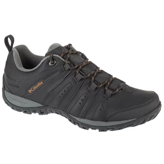 Zdjęcie produktu Columbia Woodburn II 1553001012, Męskie, Czarne, buty trekkingowe, skóra licowa, rozmiar: 41, 5