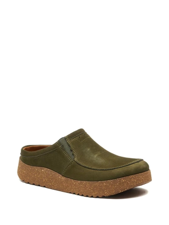 Zdjęcie produktu Comfortfusse Skórzane chodaki w kolorze khaki rozmiar: 38