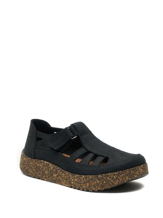 Zdjęcie produktu Comfortfusse Skórzane slippersy w kolorze czarnym rozmiar: 39