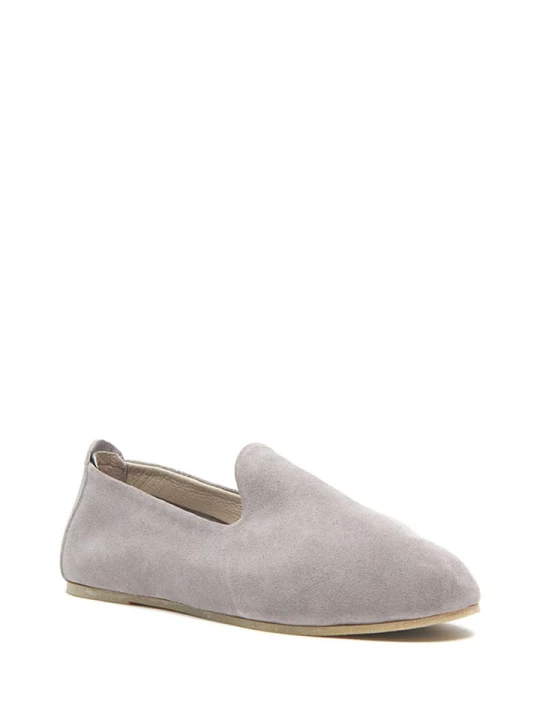 Zdjęcie produktu Comfortfusse Skórzane slippersy w kolorze szarym rozmiar: 39