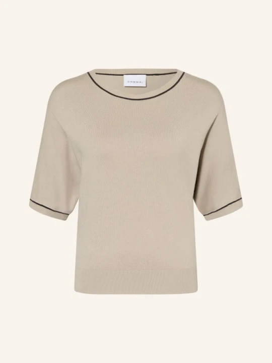 Zdjęcie produktu Comma Bluzka Z Dzianiny beige