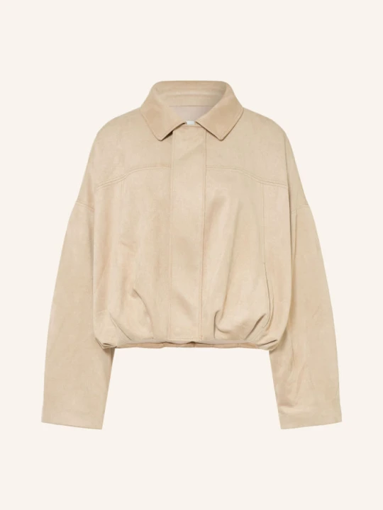 Zdjęcie produktu Comma Bomberka O Wyglądzie Skóry beige