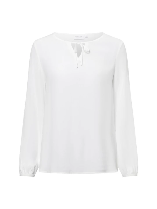 Zdjęcie produktu comma casual identity Bluzka tunika Kobiety wiskoza biały