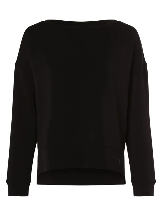 Zdjęcie produktu comma casual identity bluza nierozpinana Kobiety Materiał dresowy czarny
