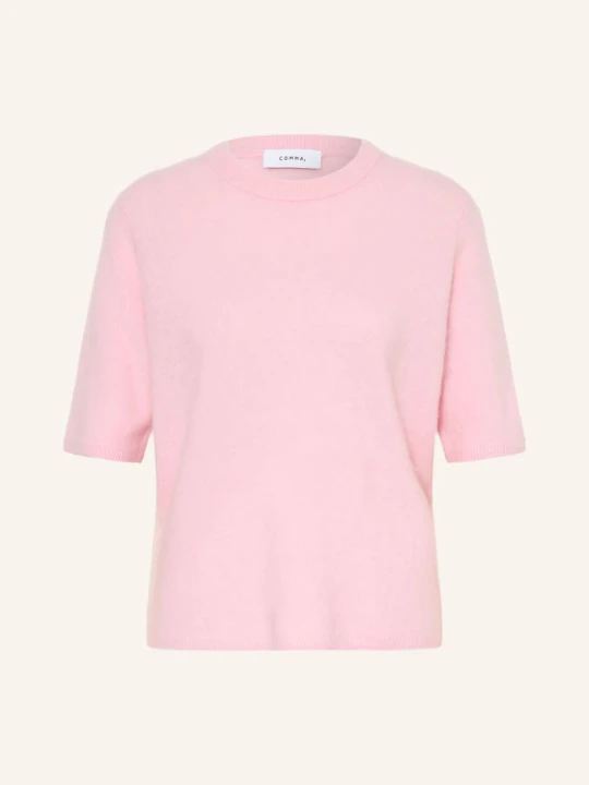 Zdjęcie produktu Comma Dzianinowa Koszulka rosa JASNORÓŻOWY