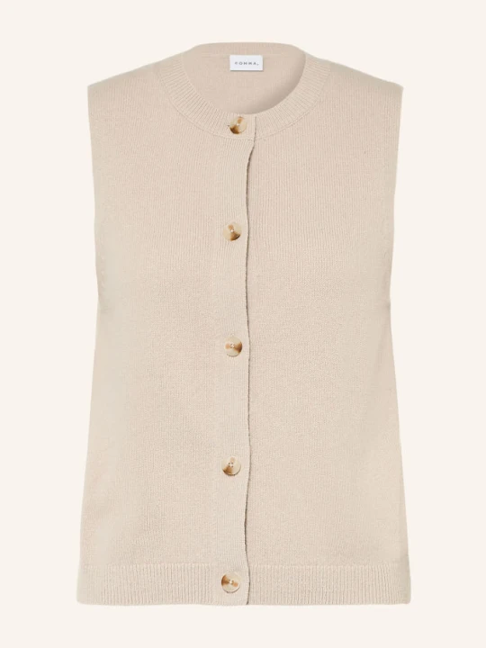 Zdjęcie produktu Comma Kamizelka Z Dzianiny beige