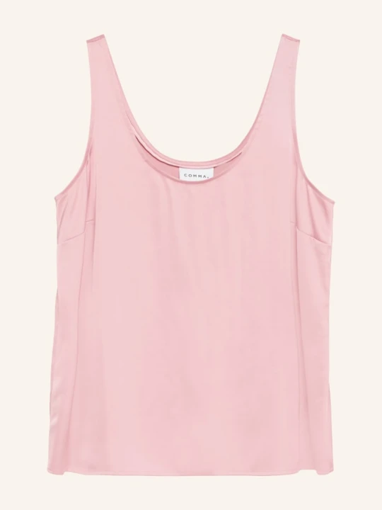 Zdjęcie produktu Comma Satynowa Bluzka pink