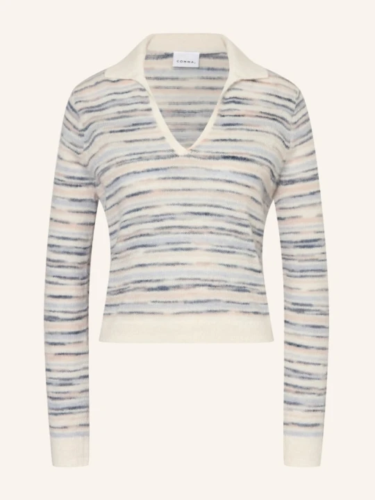 Zdjęcie produktu Comma Sweter Polo blau