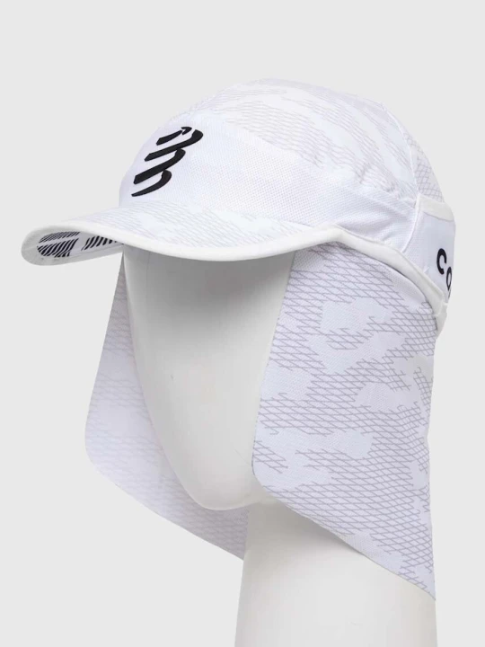 Zdjęcie produktu Compressport czapka z daszkiem Ice Cap Sun Shade biały