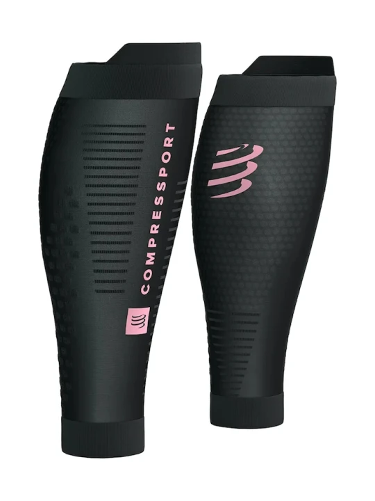 Zdjęcie produktu Compressport opaski kompresyjne na łydki R2 3.0 - EAT MY DUST! czarny