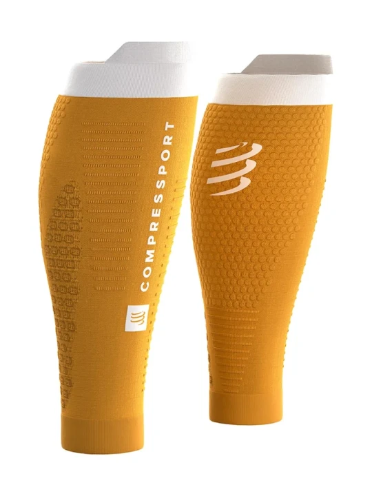 Zdjęcie produktu Compressport opaski kompresyjne na łydki R2 3.0 żółty