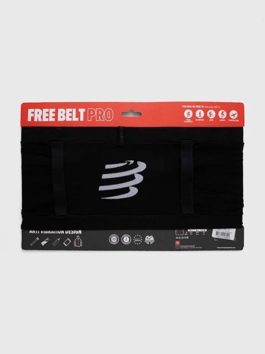 Zdjęcie produktu Compressport pas biegowy Free Belt Pro czarny