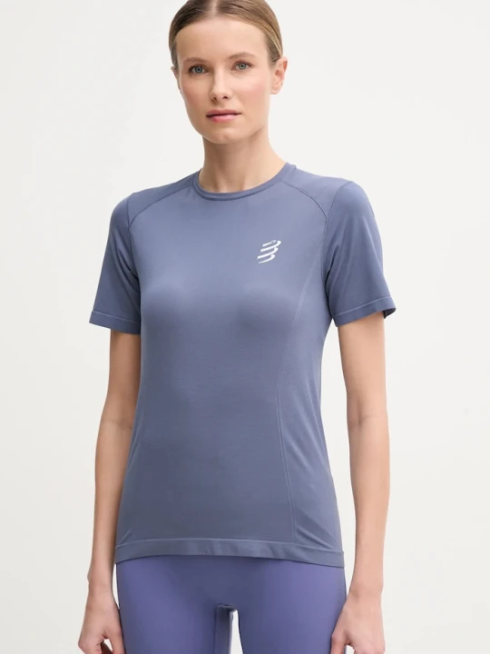 Zdjęcie produktu Compressport t-shirt do biegania Performance niebieski