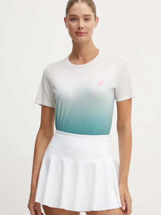 Zdjęcie produktu Compressport t-shirt do biegania Performance zielony