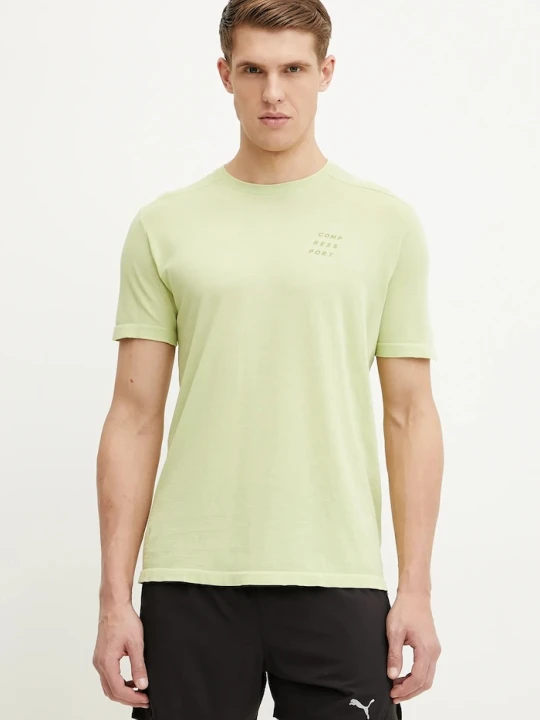 Zdjęcie produktu Compressport t-shirt Podium zielony