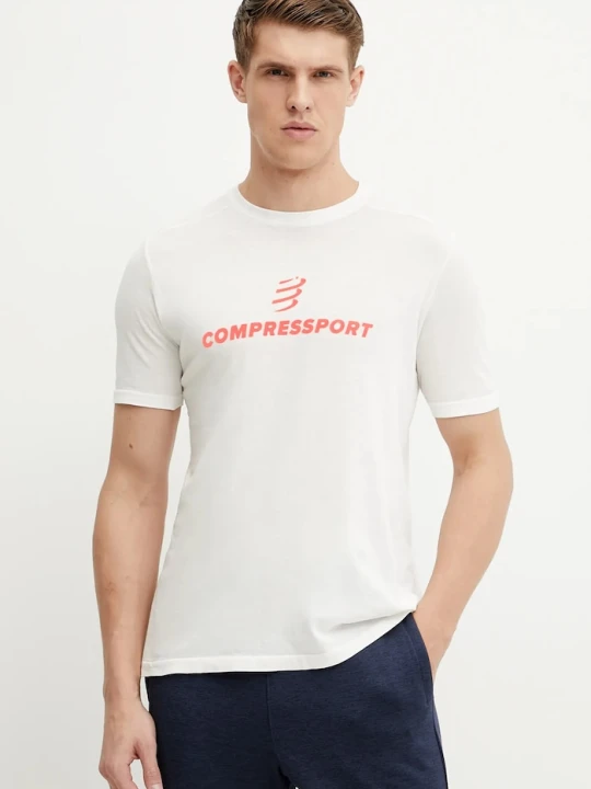Zdjęcie produktu Compressport t-shirt Podium biały