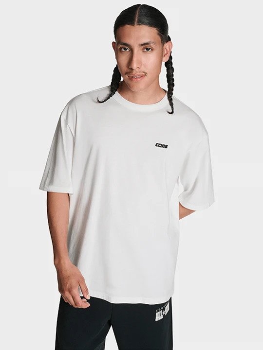 Zdjęcie produktu CONS Embroidered Loose Fit T-Shirt Converse Biały