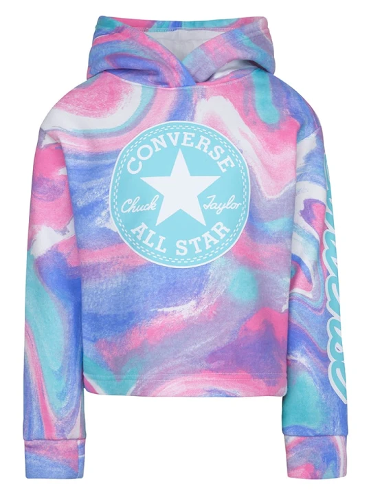 Zdjęcie produktu Converse Bluza w kolorze fioletowo-błękitnym rozmiar: 140-152