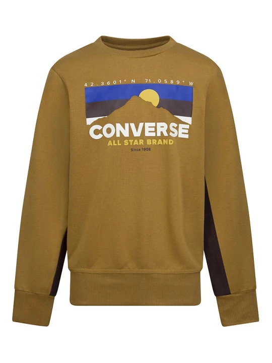 Zdjęcie produktu Converse Bluza w kolorze jasnobrązowym rozmiar: 158-170