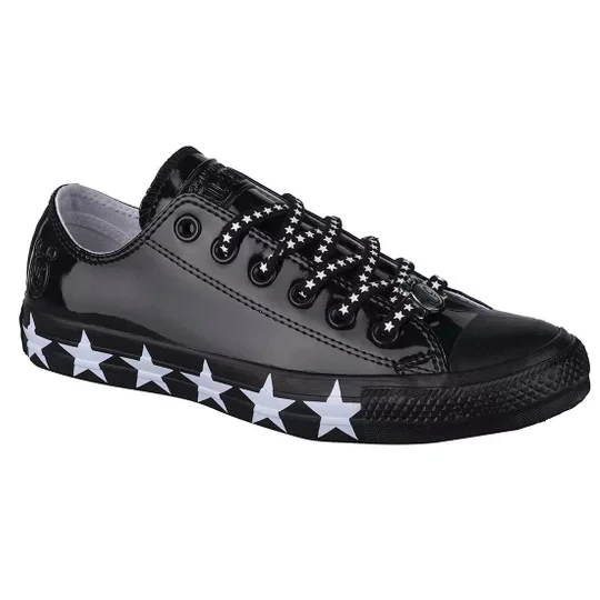 Zdjęcie produktu Converse Chuck Taylor All Star Miley Cyrus 563720C, Damskie, Czarne, trampki, skóra syntetyczna, rozmiar: 36