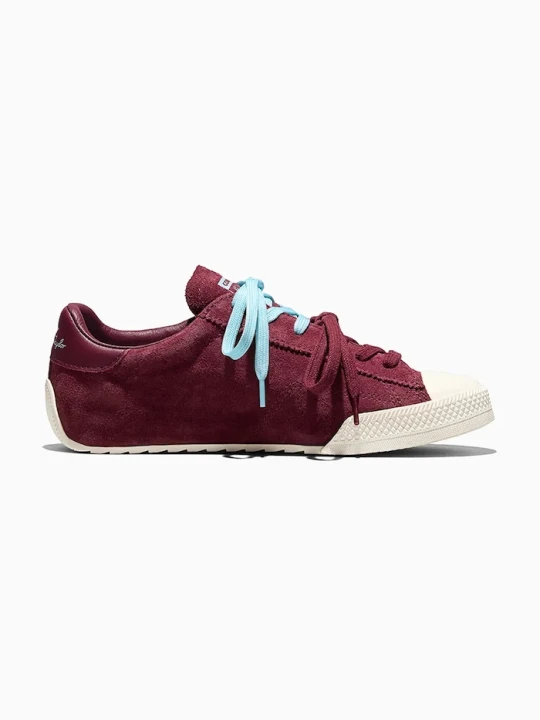 Zdjęcie produktu Converse Chuck Taylor LO OX tenisówki damskie zamszowe bordowy