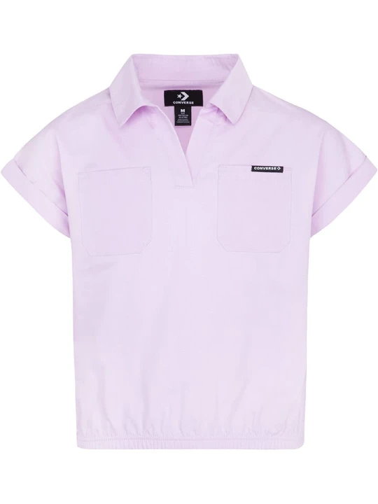 Zdjęcie produktu Converse Koszulka polo w kolorze fioletowym rozmiar: 158-170