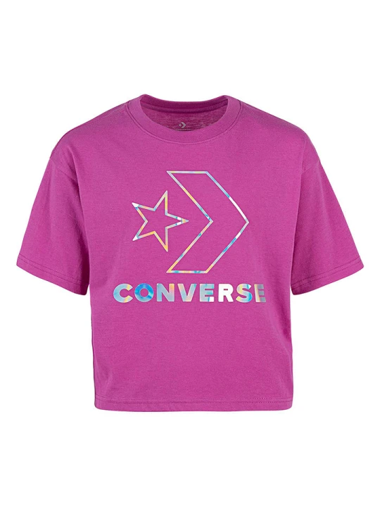Zdjęcie produktu Converse Koszulka w kolorze fioletowym rozmiar: 140-152