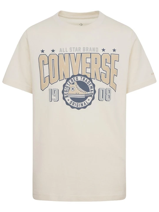 Zdjęcie produktu Converse Koszulka w kolorze kremowym rozmiar: 158-170
