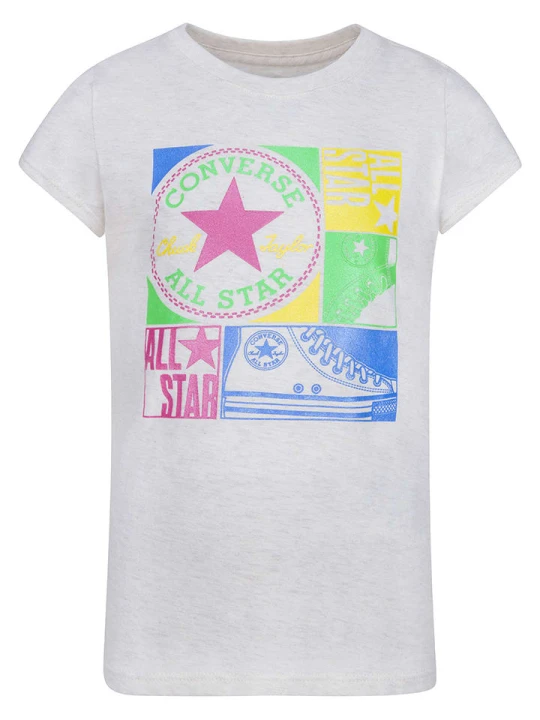 Zdjęcie produktu Converse Koszulka w kolorze kremowym rozmiar: 158-170