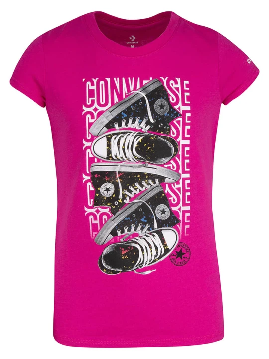 Zdjęcie produktu Converse Koszulka w kolorze różowym rozmiar: 152/158