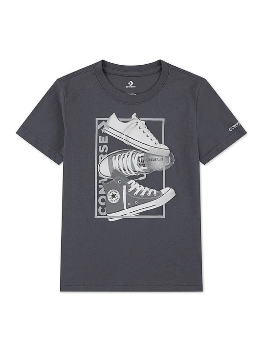 Zdjęcie produktu Converse Koszulka w kolorze szarym rozmiar: 116 / 122