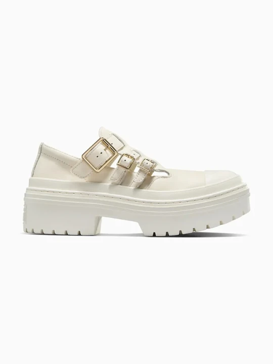 Zdjęcie produktu Converse półbuty skórzane Chuck Taylor All Star Lugged Heel MJ biały