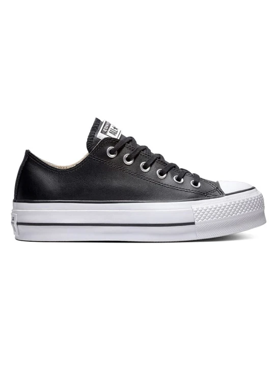 Zdjęcie produktu Converse Skórzane sneakersy "Chuck Taylor All Star Lift" w kolorze czarnym rozmiar: 39, 5